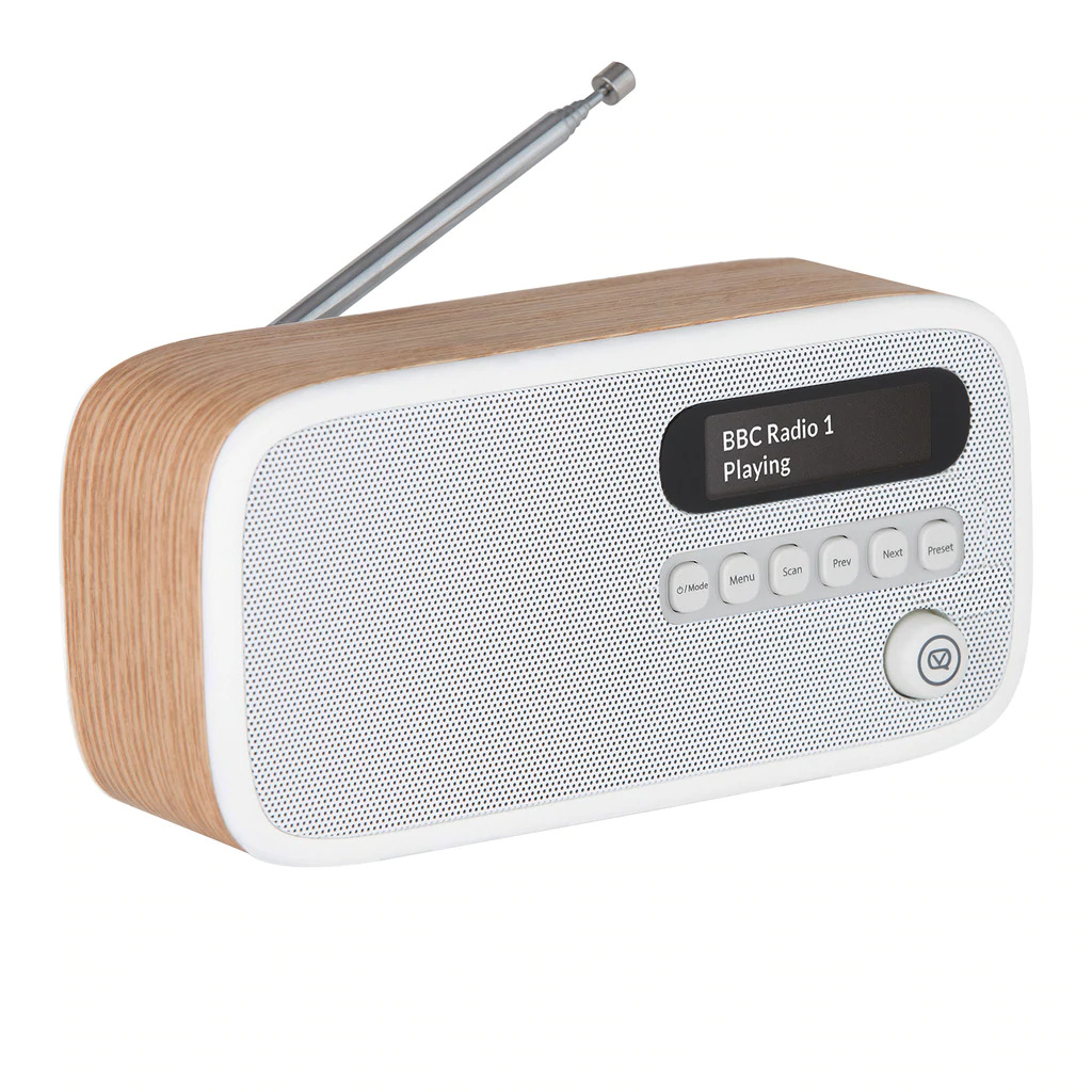 MYVQ - Retro Mini - DAB/DAB+ Digital Radio & Bluetooth Speaker