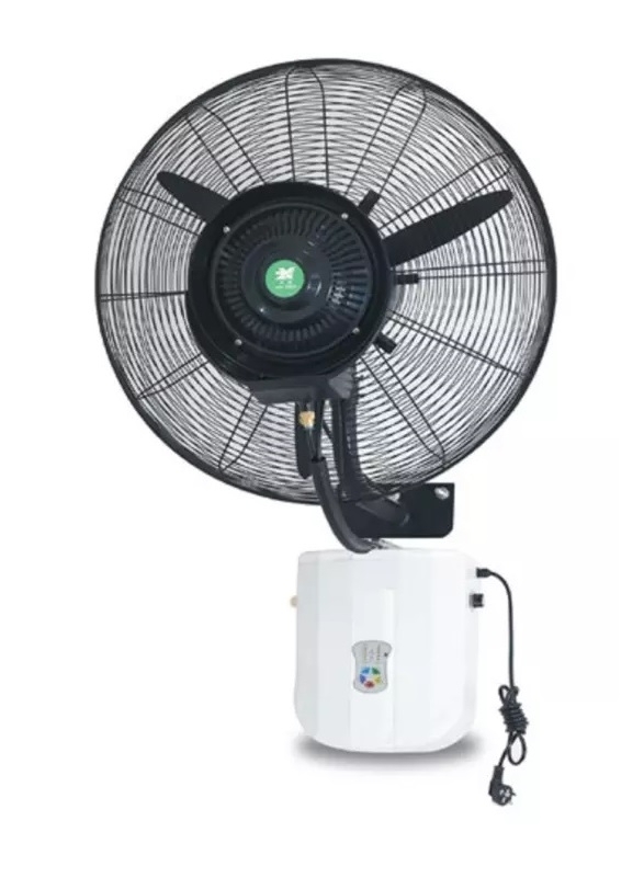 Outdoor misting sales fan wall mount