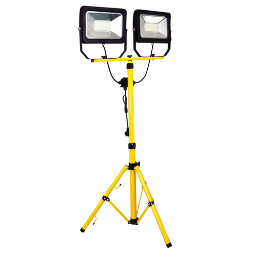 ULTRACHARGE 2 x 50W WORK LIGHT WITH 1.6M TRIPOD UR200FL50WS1