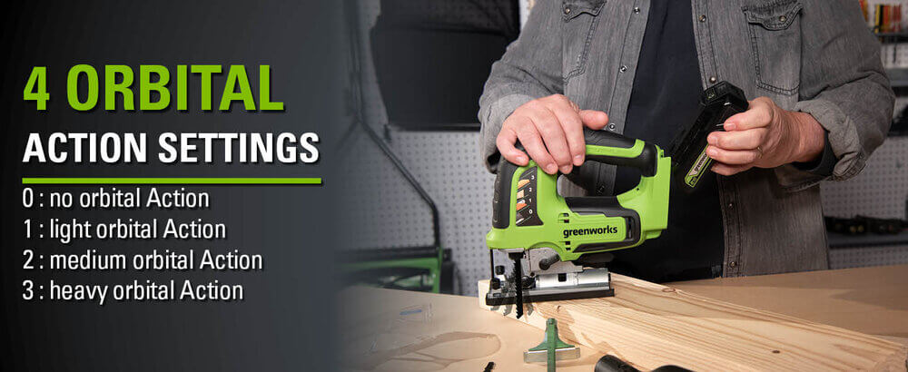 Greenworks 24V Cordless Jigsaw JSD401 - Pro Tool Reviews