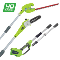 Greenworks 40V Pole Saw/Hedge Trimmer 2-in-1 Skin Only