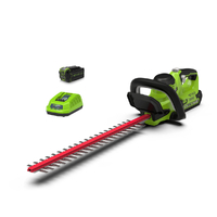 Greenworks 40V 61cm Hedge Trimmer 4.0Ah Battery Charger Kit