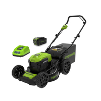 Greenworks 40V 46cm Lawn Mower Battery and Charger Kit