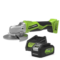 Greenworks 24V Angle Grinder Kit