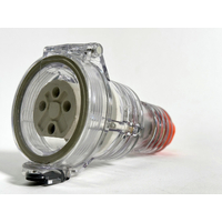 Industrial Socket  4 Pin 32A Three Phase Straight