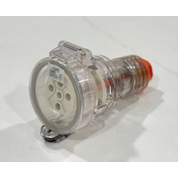 Industrial Socket 5 Pin 20A Three Phase Straight