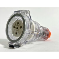 Industrial Socket 5 Pin 32A Three Phase Straight