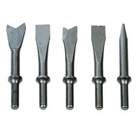 Ampro Air Chisel Chrome Moly Set 5 A1702