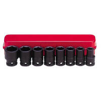 Ampro 3/8" Drive Imperial Impact Socket Set 8 Piece A5600