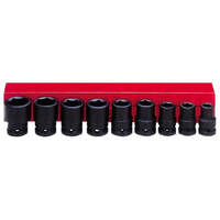 Ampro 1/2" Drive Metric Impact Socket Set 9 Piece A5611
