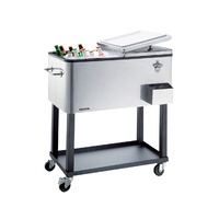 Heller Alfresco Cooler Cart 80L ACC80
