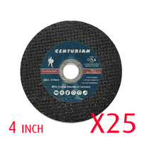 4" Cutting Off Discs x 25
