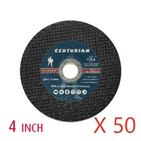 4" Cutting Off Discs x 50