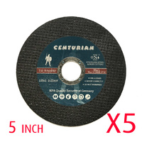 5" Cutting Off Discs x 5