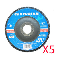 5" Flapper Discs P40 x 5