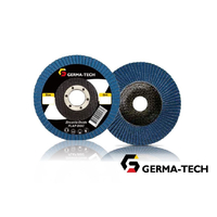GERMA-TECH 4 INCH FLAP DISC PACK OF 10