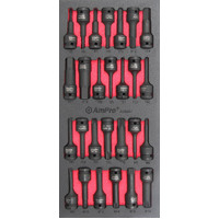Ampro 1/2" Drive Impact Bit Socket Set 27 Piece AS6647