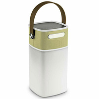 Lava BrightSounds 2 Wireless Bluetooth Speaker W/LED Lamp Powerbank Charger Mustard