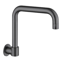 Ideal Swivel Wall Outlet Brushed Gun Metal