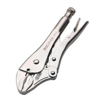 Locking Plier Curved Jaw 10In
