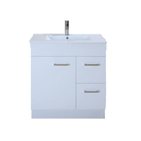 Euro 750mm Slim Vanity Unit 2 Door