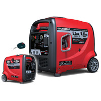 Millers Falls 5kVa Inverter Generator Silenced GSC5000I-O
