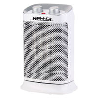 Heller 1500W White Ceramic Oscillating Fan Heater HCF1500