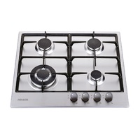 Heller 60CM Stainless Steel Gas Cooktop HGC60