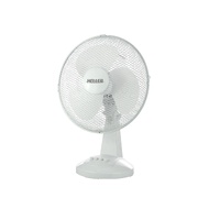 Heller 40cm White Desk Fan HHDF40SG