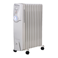 Heller 2400W 11 Fin Oil Heater with Timer HOCH11T