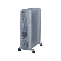 Heller Oil Heater 11 Fin With Fan Timer 2400W Hoil11Ft