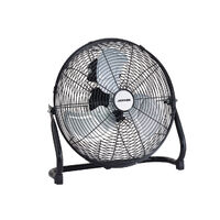 Heller 40cm Black High Velocity Fan