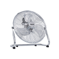 Heller 45cm Chrome High Velocity Fan HVF45CH