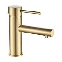 Ideal Basin Mixer Brushed Gold IDB7(BG)