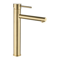 Ideal High Basin Mixer Brushed Gold IDB9(BG)