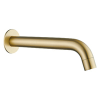 Ideal Bath Outlet 200mm Brushed Gold