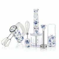 Laura Ashley China Rose Kitchen Essentials Bundle – Mixer & Blender Set