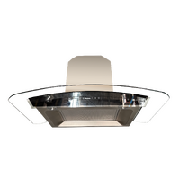 Levante 90cm Glass Canopy Rangehood LEV-RH90