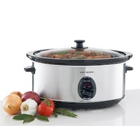 Maxim Kitchenpro 6.0L Stainless Steel Slow Cooker MSC600