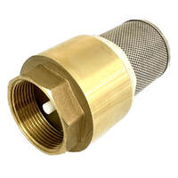 Spring Loaded Foot Valve Non Return Valve 1-1/2"