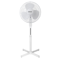 Heller 40cm White Pedestal Fan PF40