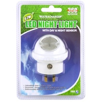 Ultracharge 360 Deg Led Night Light 10A 240V URNL001