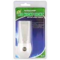Ultracharge 0.2W Led Night Light With Day/Night Sensor Urnl003