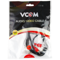 Vcom 2Rca M/2Rca M Lead Nickel Plated 1.8M