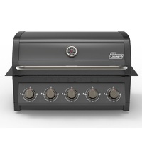 Coleman Pro Series 5-Burner Built-In BBQ — Matte Black