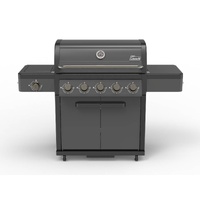 Coleman Pro Series 5-Burner BBQ on Cart — Matte Black