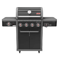 Coleman Revolution 4 Burner BBQ w/Side Burner Black Gloss REV4BGL