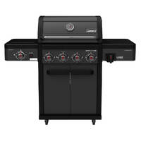 Coleman Revolution 4 Burner BBQ w/Side Burner Black Matte REV4BMA