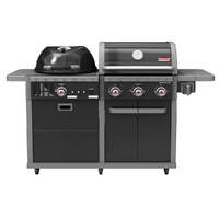 Coleman Revolution Dual Fuel Gas & Charcoal BBQ Black Gloss REVDFBGL