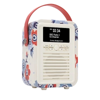 VQ Retro Mini DAB Radio - Emma Bridgewater Anemone